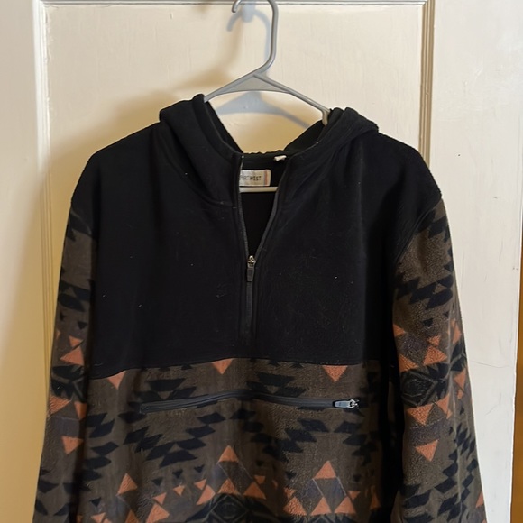 Men’s XL Fleece Quarter Zip Hoodie - Picture 2 of 3